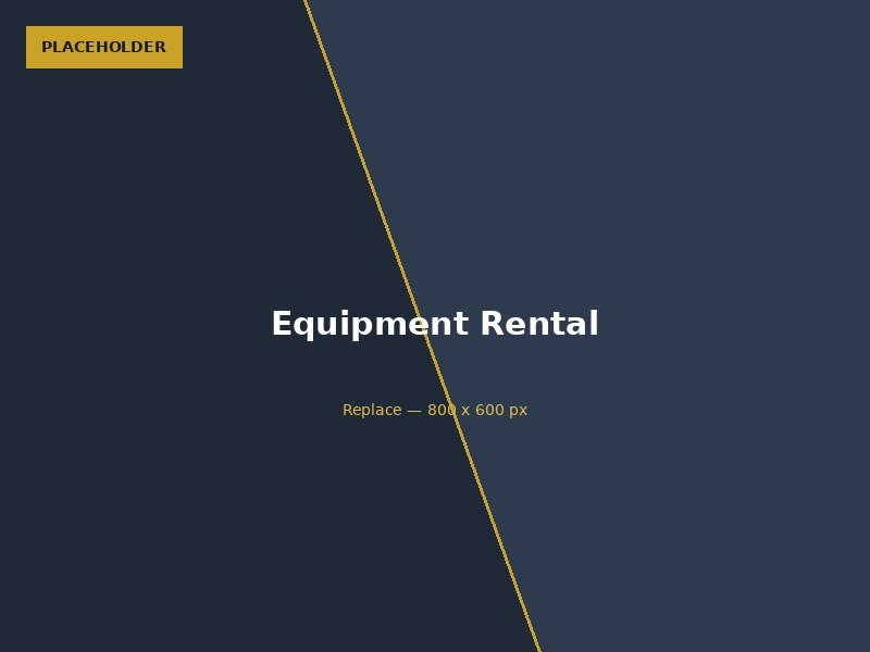 Equipment Rental